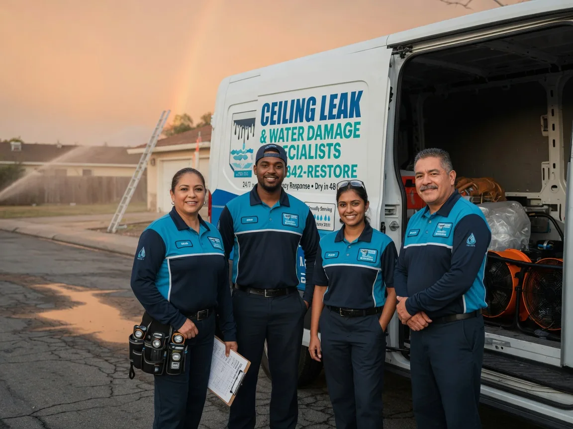 Ceiling Leak Cleanup company in Mcguffey, OH