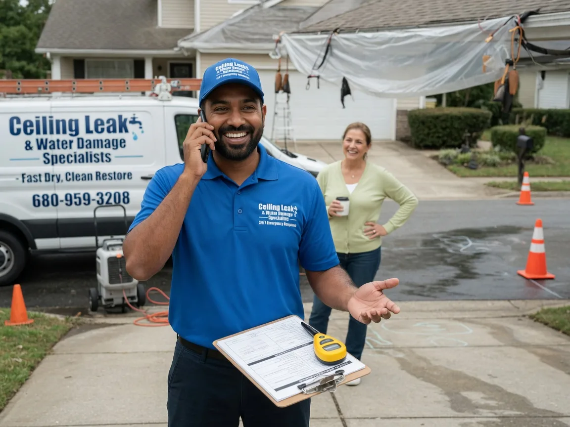 Ceiling Leak Cleanup Mcguffey, OH FAQs